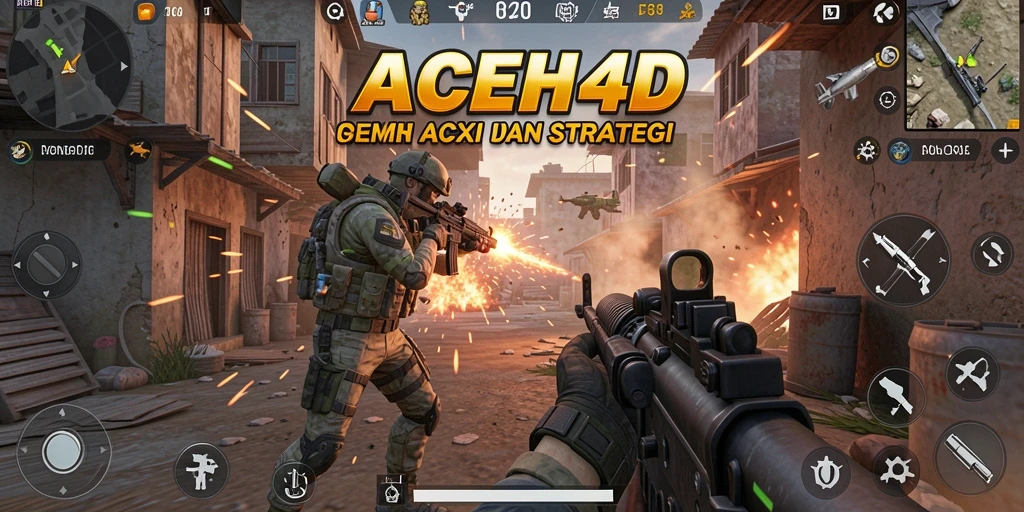 Tampilan gameplay seru dari ACEH4D yang penuh aksi.