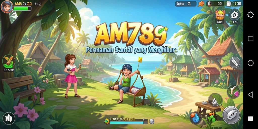 Tangkapan layar utama AMS789 menampilkan gameplay seru dan mengasyikkan.