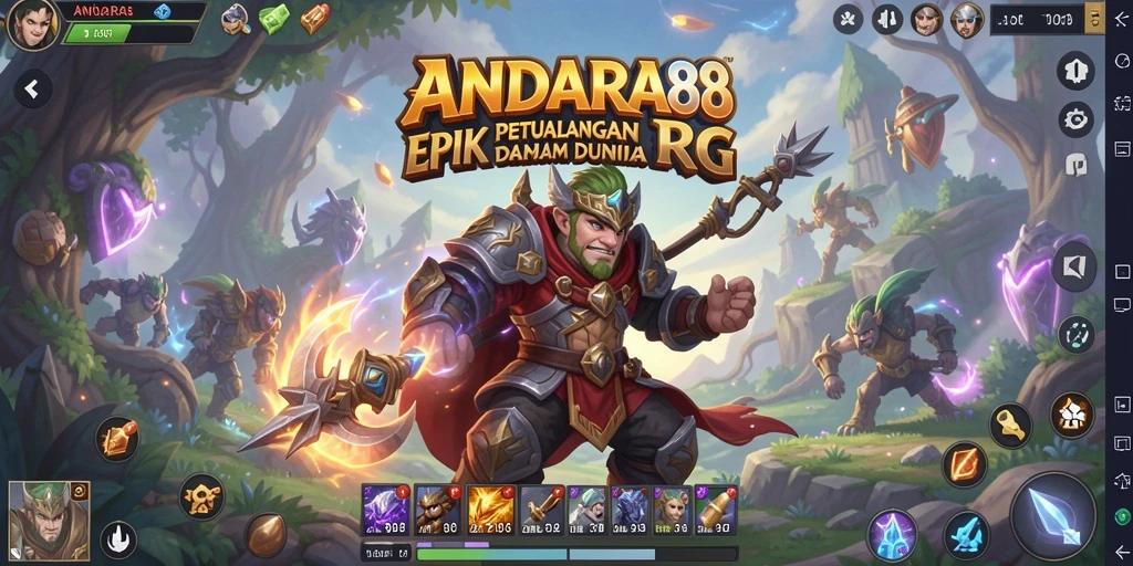 Tampilan aksi seru dalam gameplay ANDARA88 yang menantang.