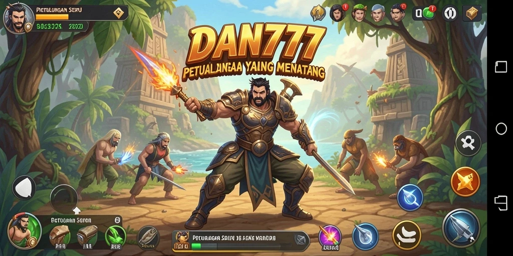 Gameplay petualangan yang menantang dan menyenangkan di DAN777.