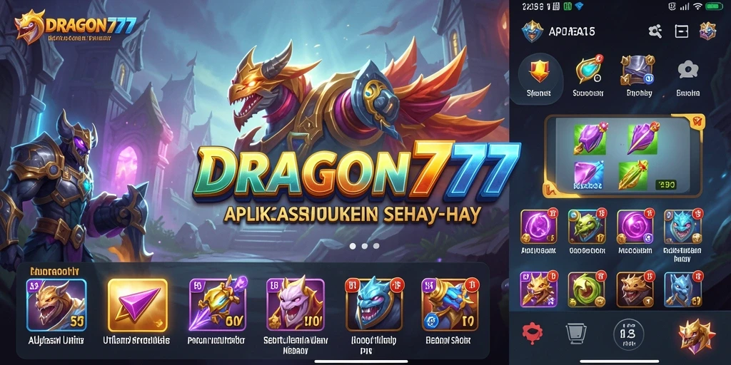 Screenshot gameplay DRAGON777 menampilkan antarmuka aplikasi yang ramah pengguna.
