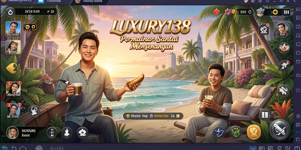 Tampilan gameplay LUXURY138 yang menarik dan santai.