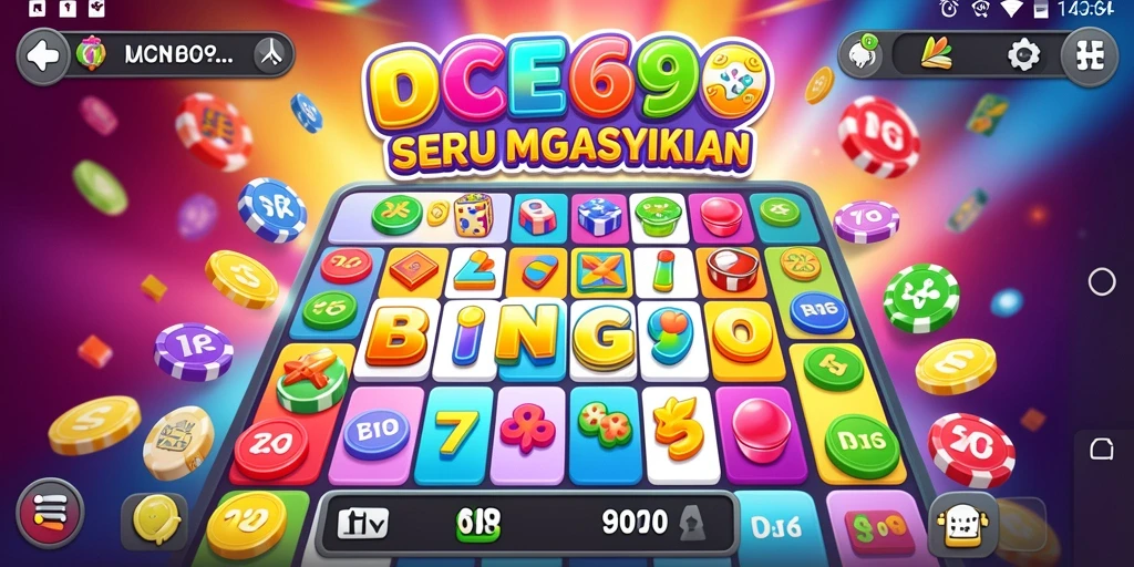 Tampilan gameplay Bingo OCE69 yang menarik dan interaktif.