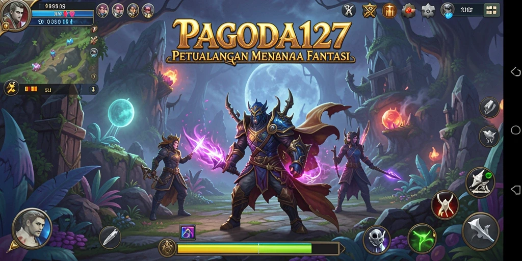 Tangkapan layar gameplay <strong>PAGODA127</strong> menunjukkan momen seru di dunia petualangan.