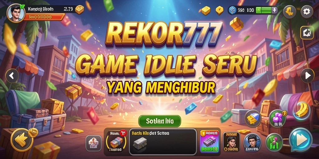 Tampilan gameplay REKOR777 yang mengasyikkan dengan grafis menawan.