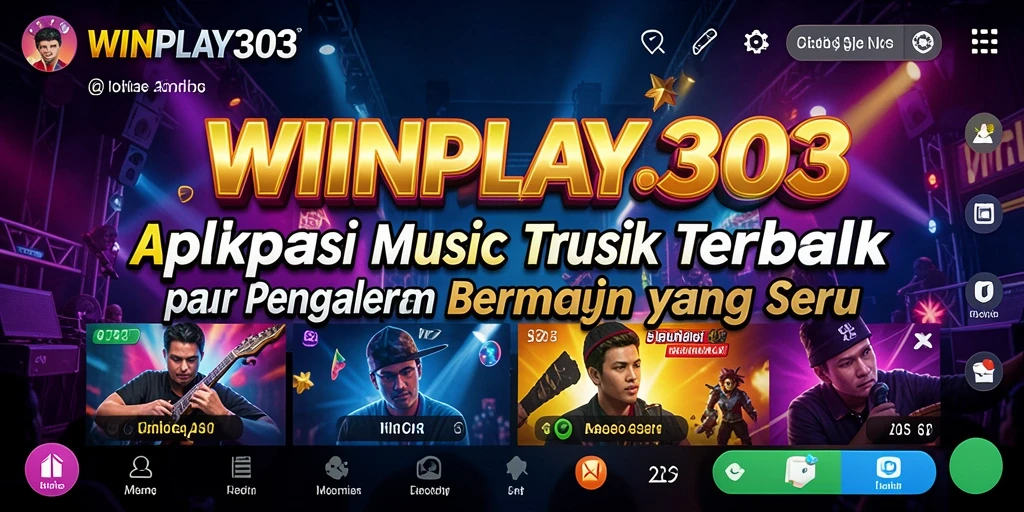 Tampilan utama WINPLAY303 menampilkan antarmuka interaktif yang menarik untuk menjelajahi musik.